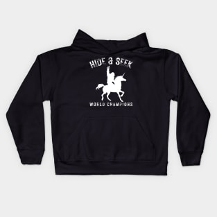 Hide & Seek World Champions Kids Hoodie